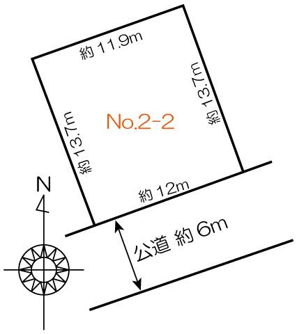 Compartment figure. Land price 12,241,000 yen, Land area 165.19 sq m