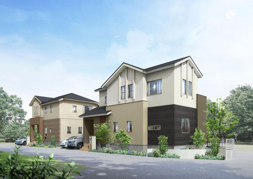 Rendering (appearance). (2-4, 2-5 Building) Rendering