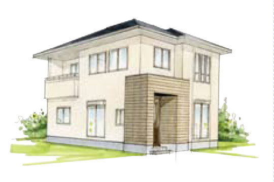 Building plan example (Perth ・ appearance). Building plan example (appearance) (23-15) ※ Plan example is one example for reference land Buyer design plan, Adoption propriety of the plan is optional