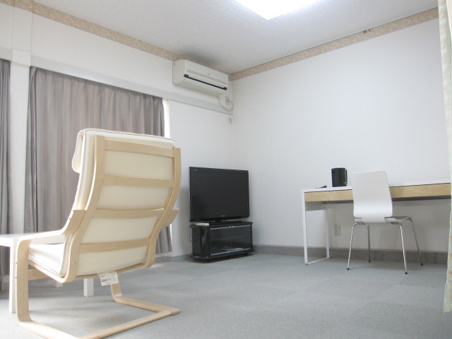 Living and room. Furniture is a consumer electronics with rooms.