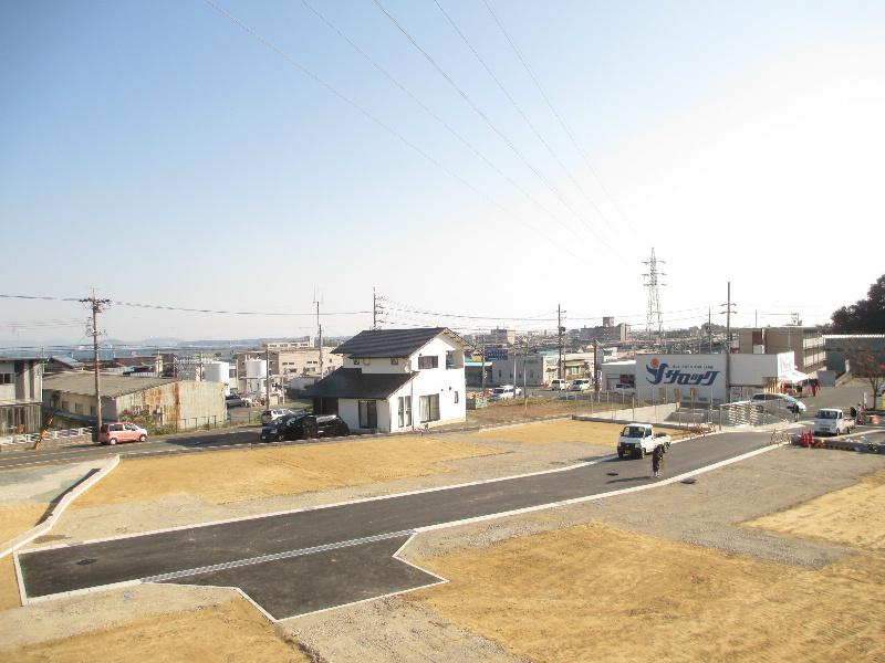 Compartment figure. Land price 9,558,000 yen, Land area 185.86 sq m subdivision panoramic view