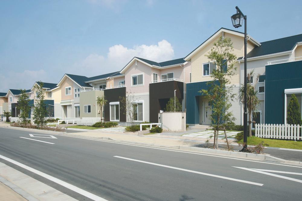 Sale already cityscape photo. "Bay leaf new house" is the city of all 281 compartment was born in a good location, only a 3-minute walk from JR "Araimachi" station. Town security of Ya advanced to watch the living, Common facilities to nurture the rich every day between residents ・ Surrounding environment. Sale already cityscape photo