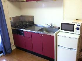 Kitchen.  ※ Image furnished appliances