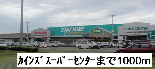 Supermarket. Cain 1000m super center to the (super)