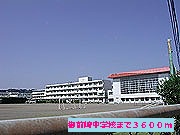 Junior high school. Omaezaki 3600m until junior high school (junior high school)