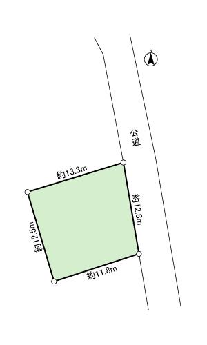 Compartment figure. Land price 15 million yen, Land area 165 sq m