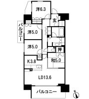 Floor: 4LDK + shoes closet, occupied area: 91.18 sq m, Price: TBD