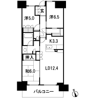 Floor: 3LDK + multi-closet, the occupied area: 74.46 sq m, Price: TBD