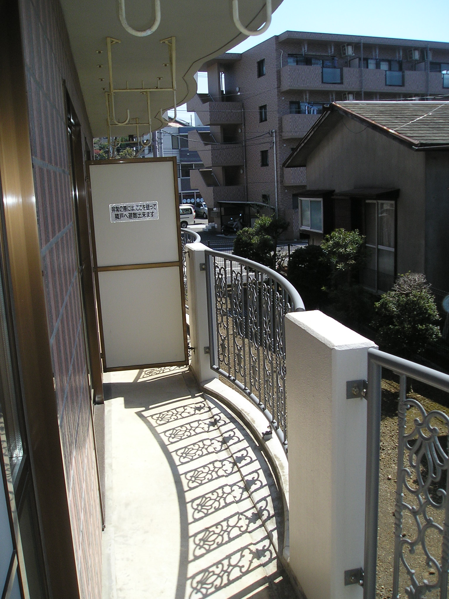 Balcony. South-facing balcony