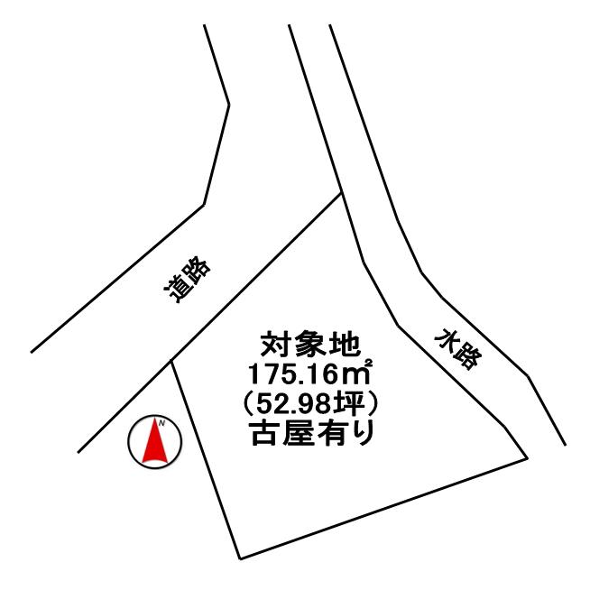 Compartment figure. Land price 16 million yen, Land area 175.16 sq m
