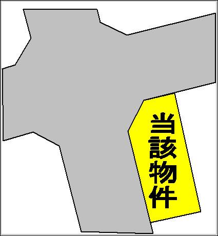 Compartment figure. Land price 8 million yen, Land area 98.5 sq m corner lot