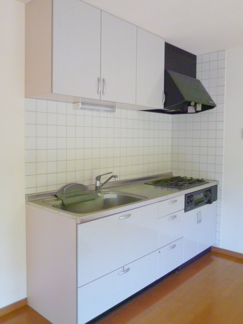 Kitchen. 3-neck with stove grill