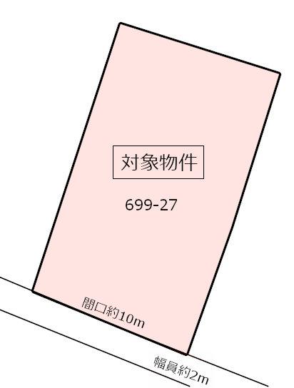 Compartment figure. Land price 6.2 million yen, Land area 180 sq m