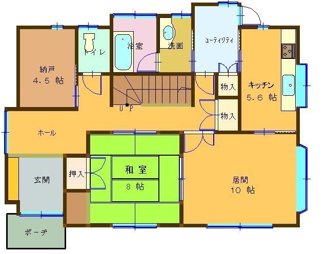 Floor plan. 20.5 million yen, 3LDK + S (storeroom), Land area 217 sq m , Building area 140.99 sq m