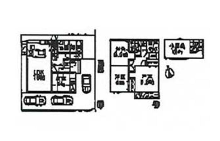 Floor plan. (4 Building), Price 28 million yen, 4LDK+S, Land area 119.92 sq m , Building area 112.85 sq m