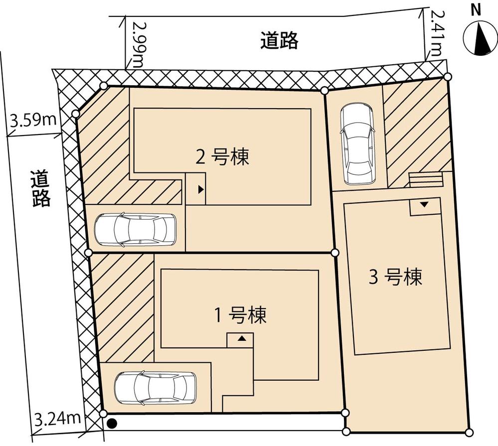 Compartment figure. 24,800,000 yen, 4LDK + S (storeroom), Land area 139.56 sq m , Building area 90.72 sq m