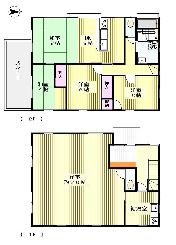 Floor plan. 19.9 million yen, 5DK, Land area 123.76 sq m , Building area 142.43 sq m