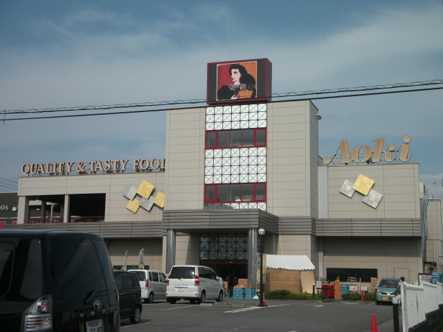 Supermarket. 100m to Aoki (super)