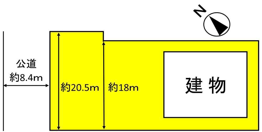 Compartment figure. Land price 69 million yen, Land area 885.93 sq m