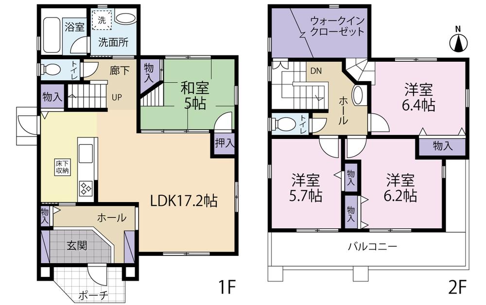 Floor plan. 32,800,000 yen, 4LDK, Land area 158.81 sq m , Building area 111.78 sq m