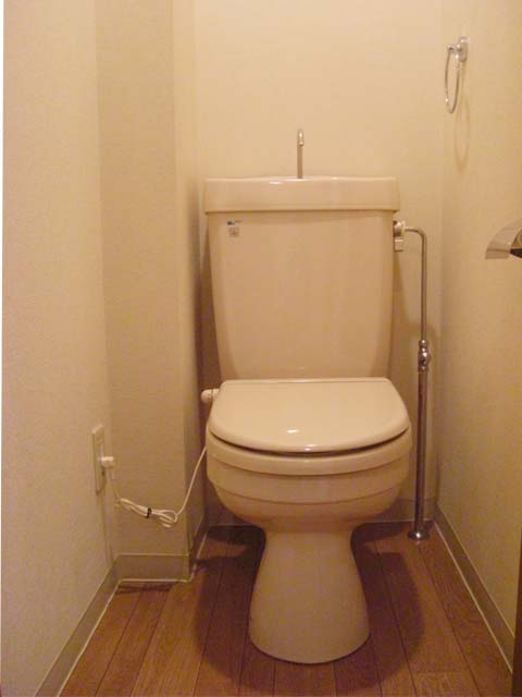 Toilet. Heating toilet seat