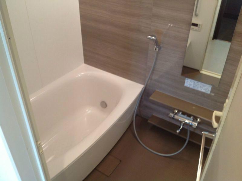 Bathroom. Unit is a bus.