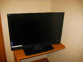 Living and room. 32-inch liquid crystal television