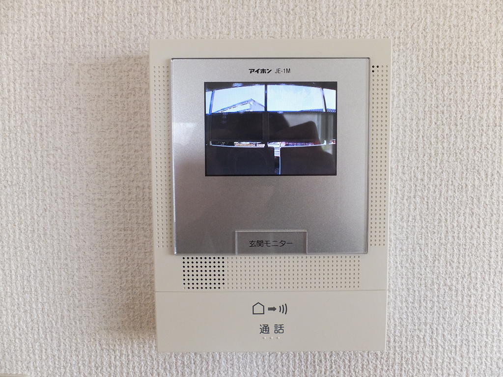 Security. Monitor with intercom