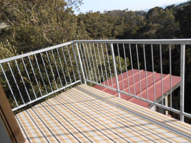 Balcony. Sunny balcony