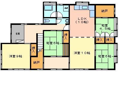 Floor plan. 31 million yen, 7LDK + S (storeroom), Land area 351.51 sq m , Building area 162.36 sq m 1 floor