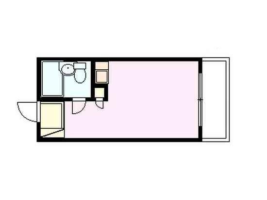 Floor plan. Price 3 million yen, Occupied area 13.14 sq m , Balcony area 2.07 sq m