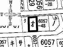Compartment figure. Land price 3.49 million yen, Land area 231 sq m public view