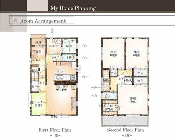 Floor plan. 29.5 million yen, 3LDK + S (storeroom), Land area 103.01 sq m , Building area 97.7 sq m
