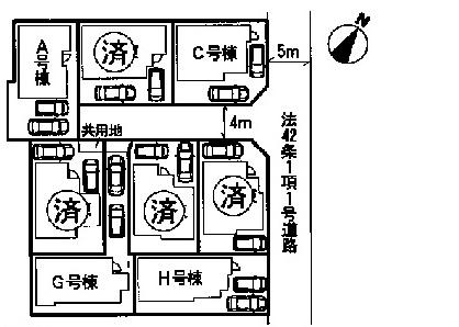 Compartment figure. 23.8 million yen, 4LDK, Land area 112 sq m , Building area 93.46 sq m