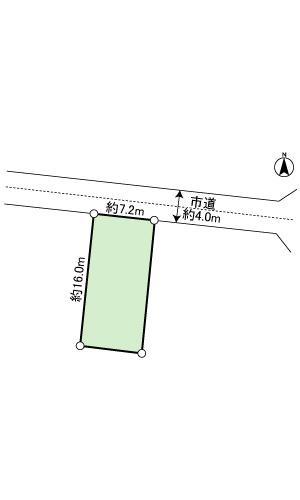 Compartment figure. Land price 19,795,000 yen, Land area 119 sq m