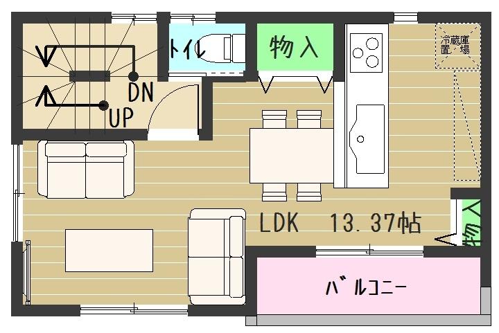 Floor plan. 23,900,000 yen, 3LDK, Land area 83.24 sq m , It is a building area of 91.08 sq m 2 floor Floor Plan