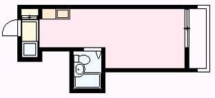 Floor plan. Price 2.8 million yen, Footprint 18.1 sq m , Balcony area 2.43 sq m