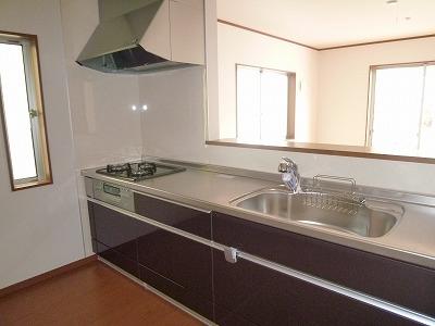 Kitchen. System kitchen of the same specification