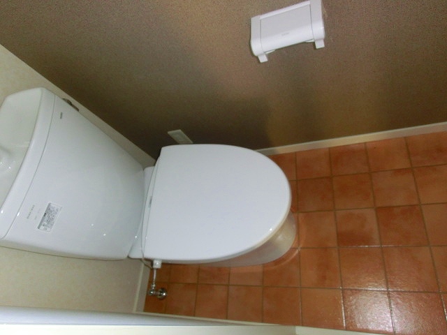 Toilet. Heating toilet seat