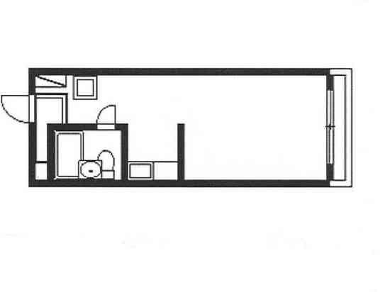 Floor plan. Price 3.3 million yen, Occupied area 19.49 sq m , Balcony area 2.4 sq m