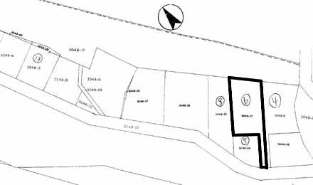 Compartment figure. Land price 4.07 million yen, Land area 545 sq m public view