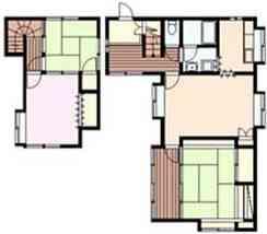 Floor plan. 25 million yen, 3LDK, Land area 141.53 sq m , Building area 78.66 sq m