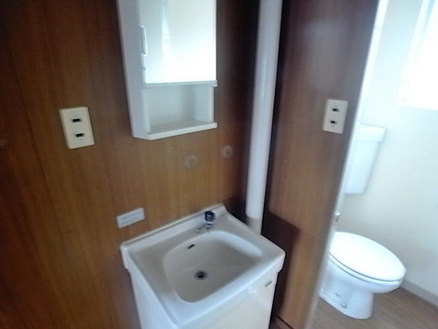 Washroom. The same image