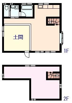 Floor plan. 18.6 million yen, 1LDK, Land area 661 sq m , Building area 91.09 sq m