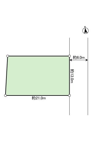 Compartment figure. Land price 14,273,000 yen, Land area 269.62 sq m
