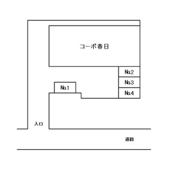 Parking lot. Parking arrangement plan