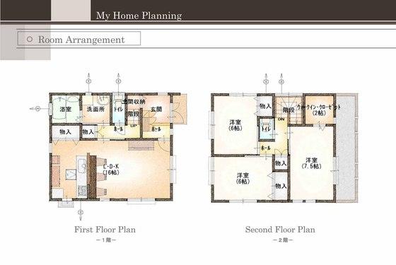 Floor plan. 30,850,000 yen, 3LDK + S (storeroom), Land area 104.4 sq m , Building area 92.74 sq m