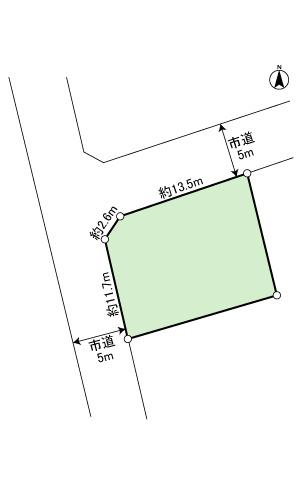 Compartment figure. Land price 13 million yen, Land area 200.73 sq m