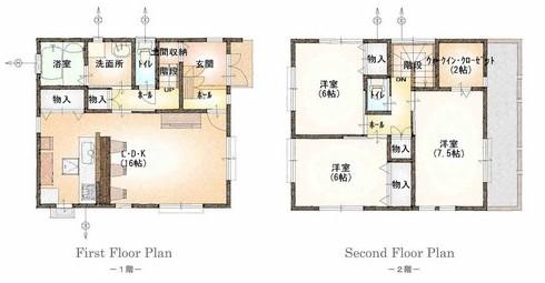 Floor plan. 30,850,000 yen, 3LDK + S (storeroom), Land area 104.4 sq m , Building area 92.74 sq m