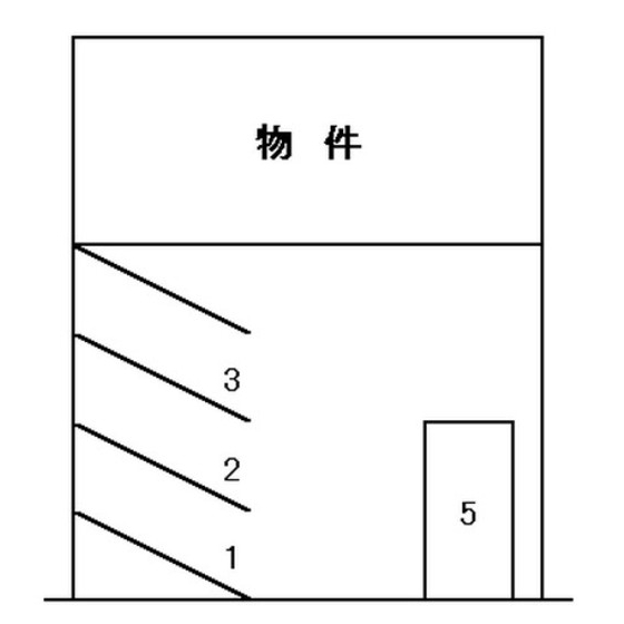 Parking lot. Parking arrangement plan